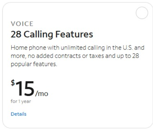 VOICE-28 CALLING FEATURES