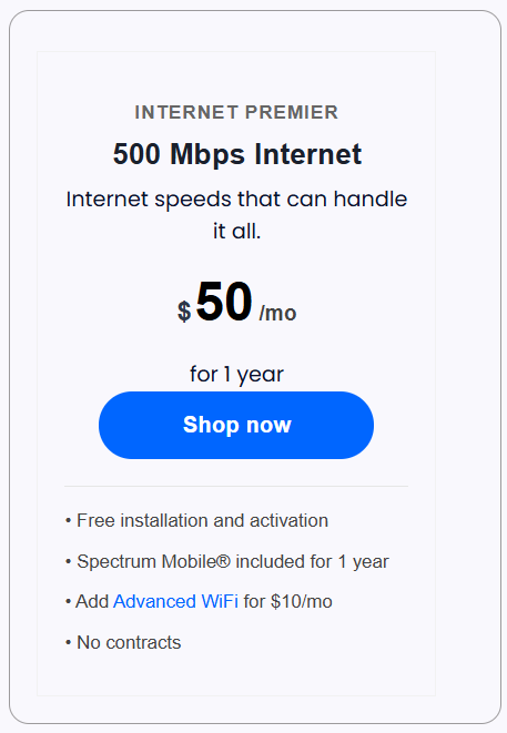 INTERNET PREMIER